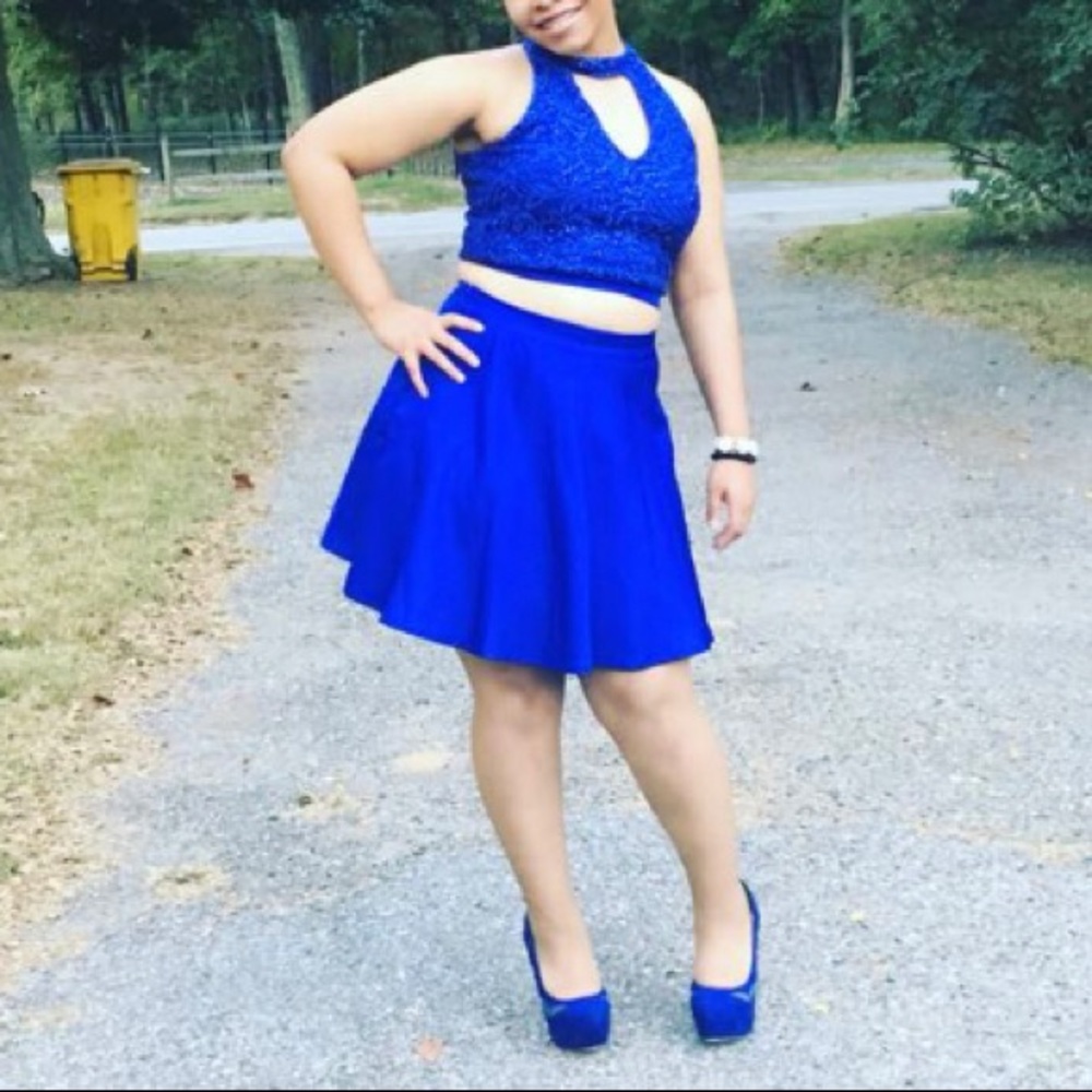 Two piece prom / homecoming/formal set